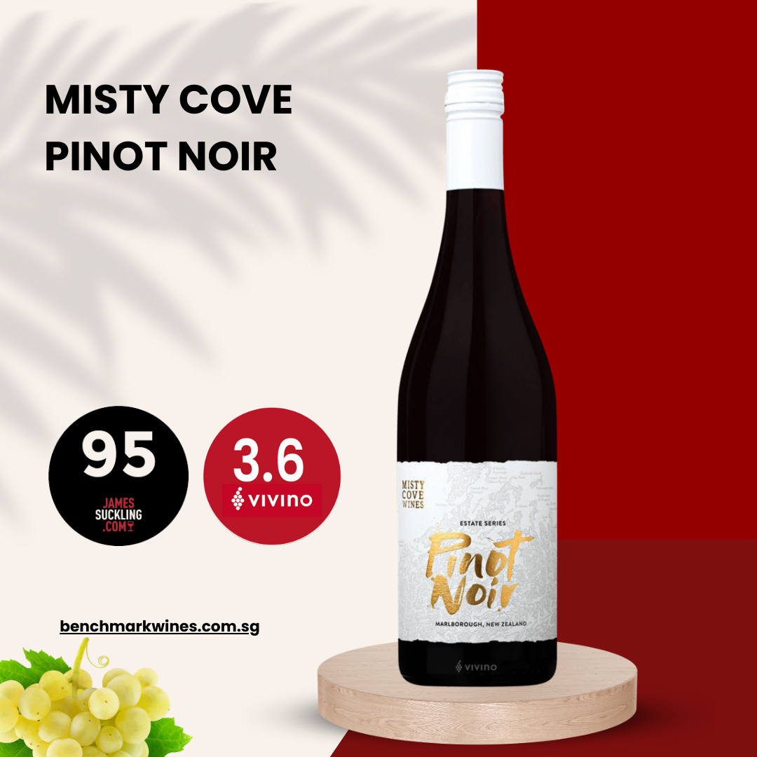 Misty Cove Estate Pinot Noir 2024 Marlborough, 750ml