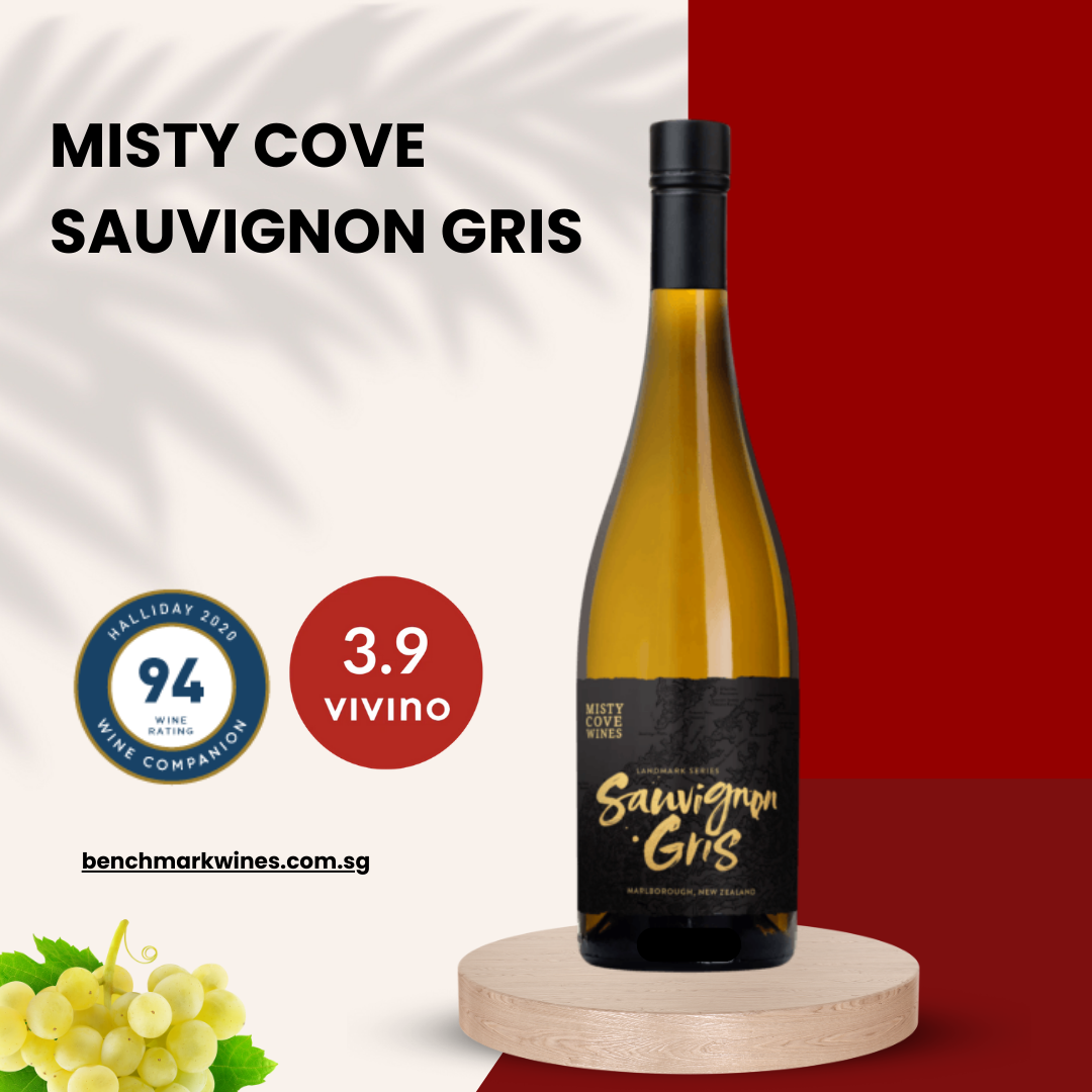 Misty Cove 'Landmark Series' Sauvignon Gris 2020 Marlborough, 750ml