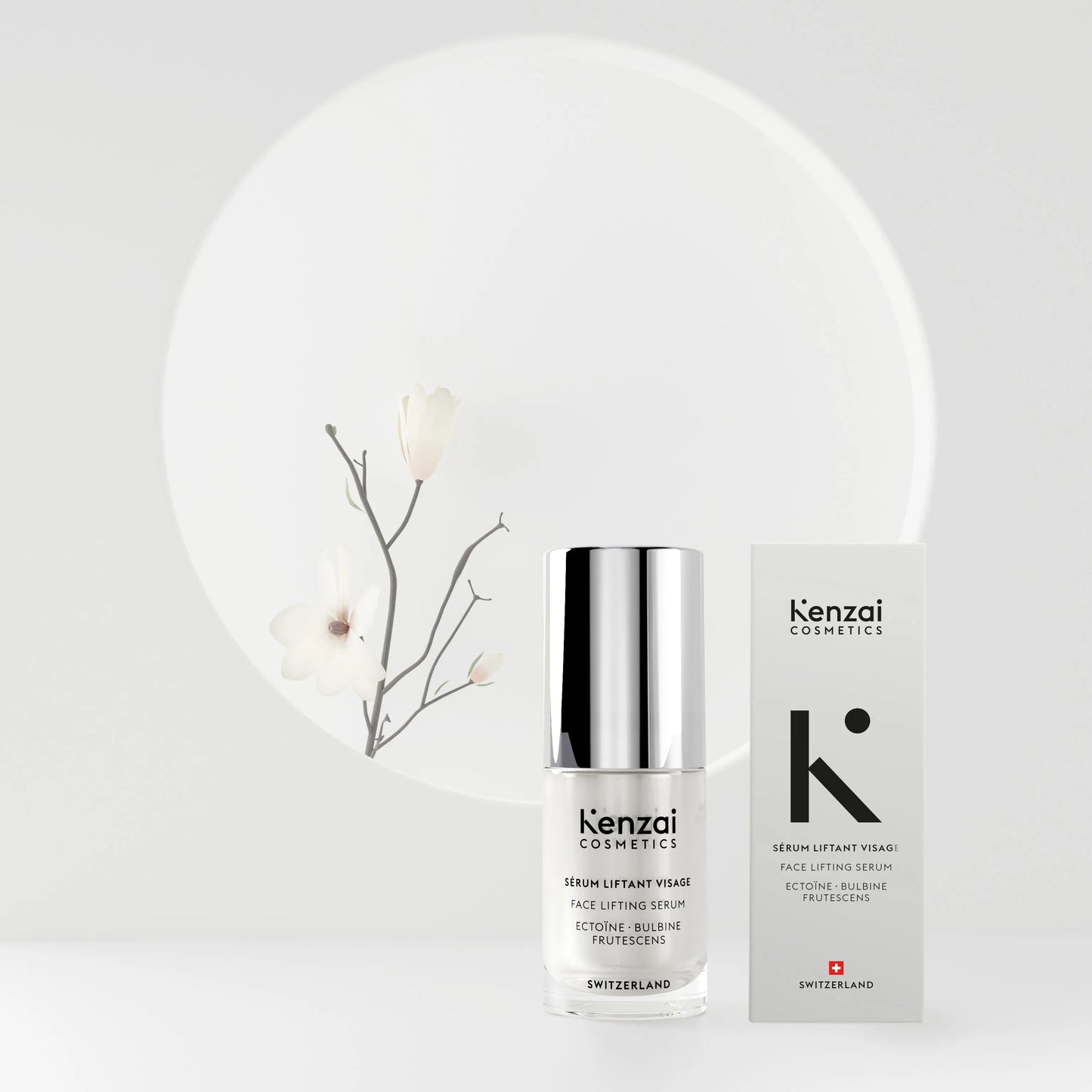 Kenzai Cosmetics Women's Face Lifting Serum Swiss Made 15ml