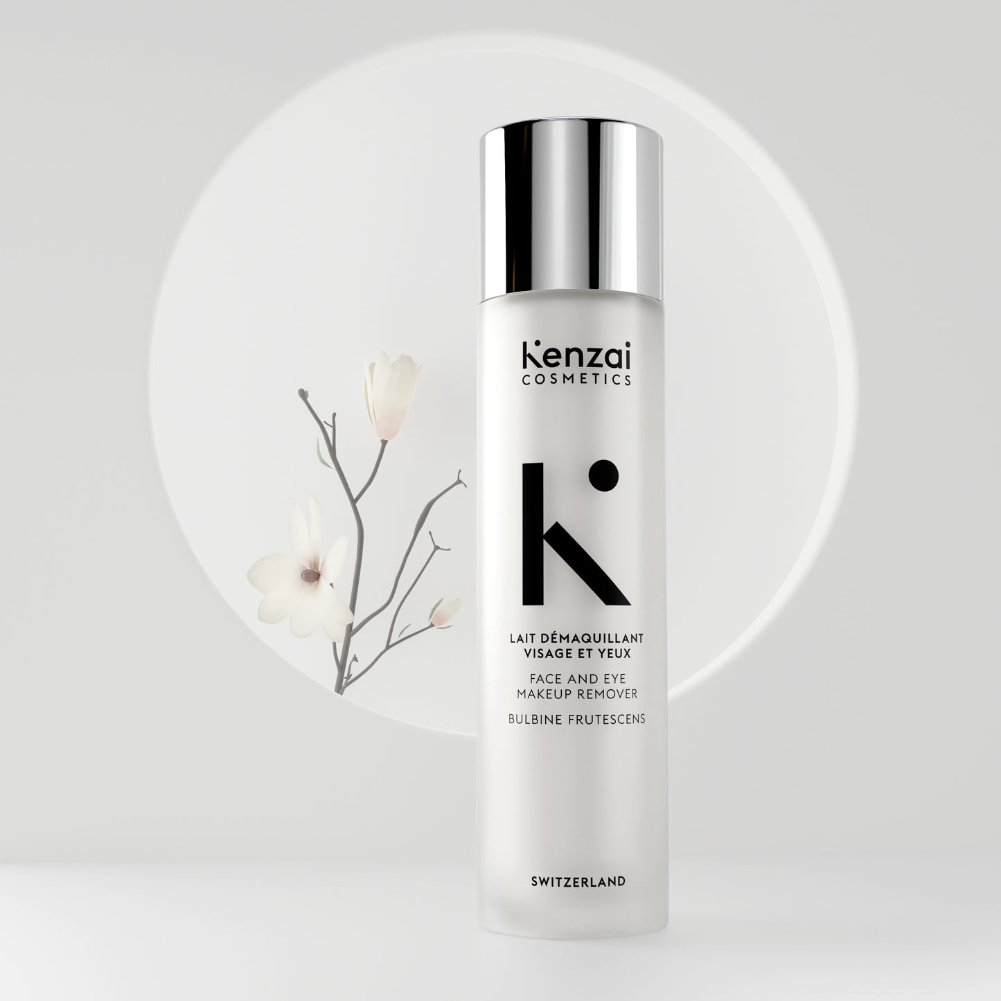 Kenzai Cosmetics Face and Eyes Makeup Remover  Swiss Made 150ml