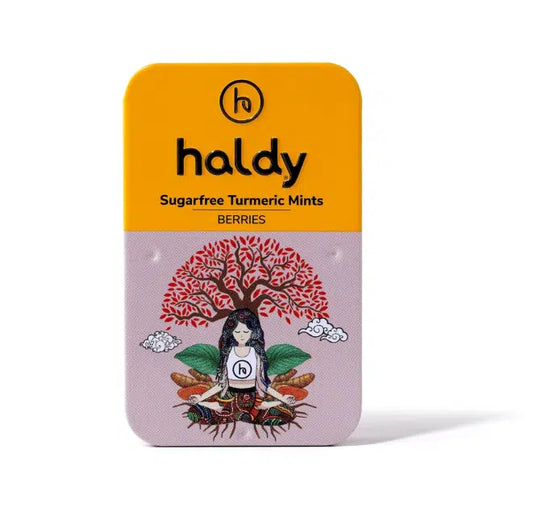 Haldy Sugarfree Turmeric Mints | BERRIES