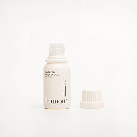 Lhamour 100% Pure Lavender Essential Oil - Calming, Relaxing Aroma for Sleep, Stress Relief