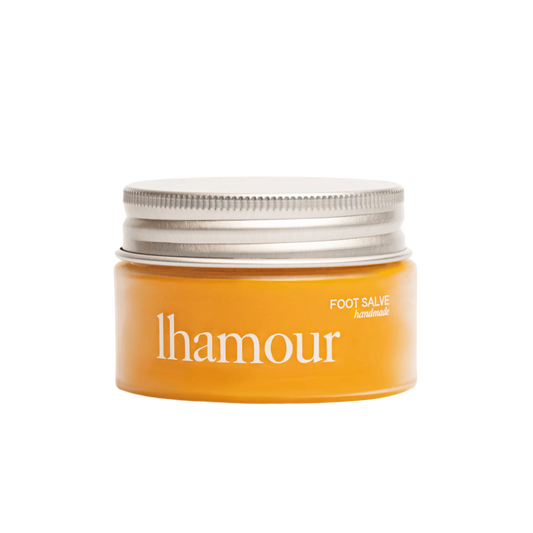 Lhamour Natural Organic Sea Buckthorn Foot Salve 1.58 oz - Foot Repair Cream