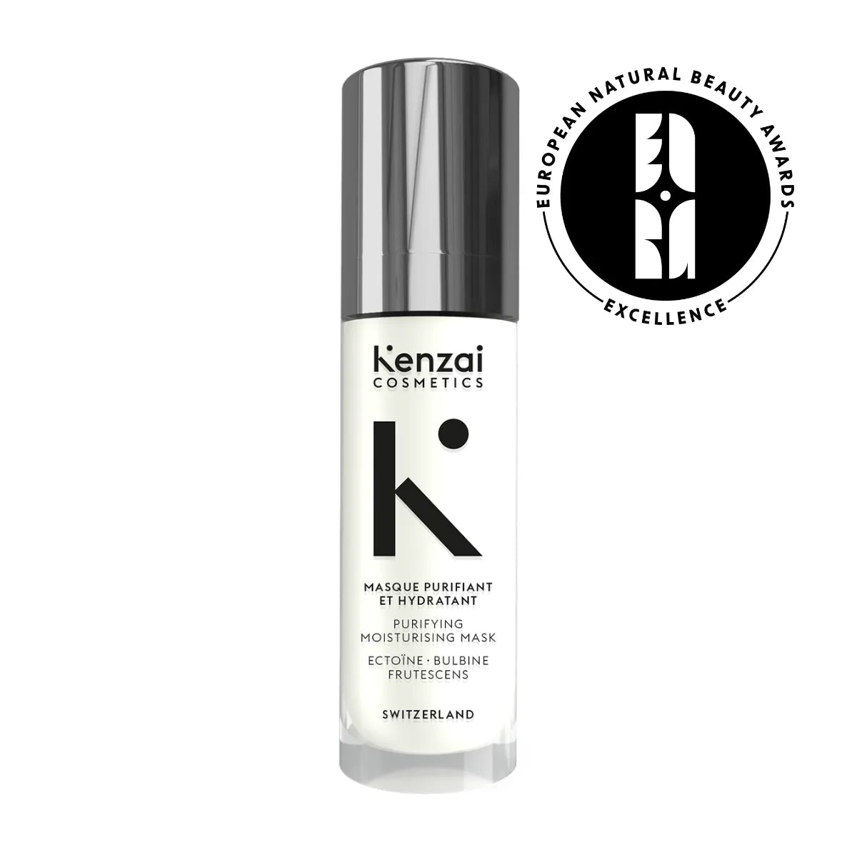 Kenzai Cosmetics Women's Purifying Moisturizing Face Mask Swiss Made 30ml
