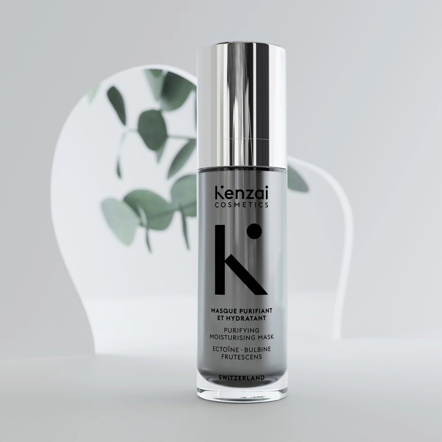 Kenzai Cosmetics Men's Purifying Moisturizing Face Mask  Swiss Made 30ml