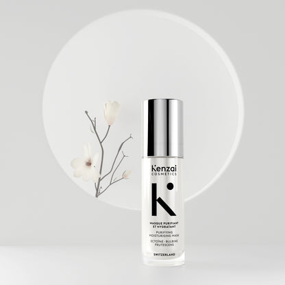 Kenzai Cosmetics Women's Purifying Moisturizing Face Mask Swiss Made 30ml