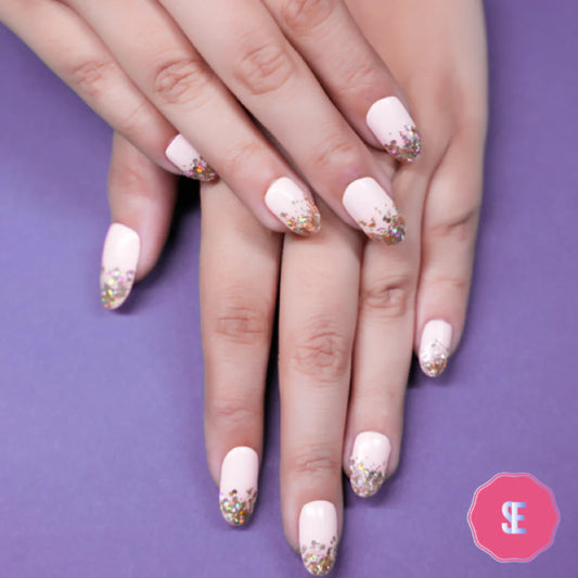 SOEZI Women's Goldilocks Reusable SOEZI Press On Nails - Artificial False Nail Extension