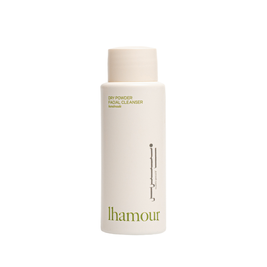 Lhamour Natural Dry Powder Travel Cleanser 2.22 oz - For effective cleansing and gentle nourishment